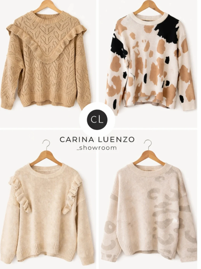Sweater camel en Instagram